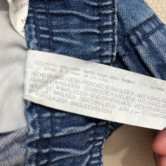 NWT - Zara Women’s Denim Relaxed Jogger Short - Size L - Picture 7 of 7